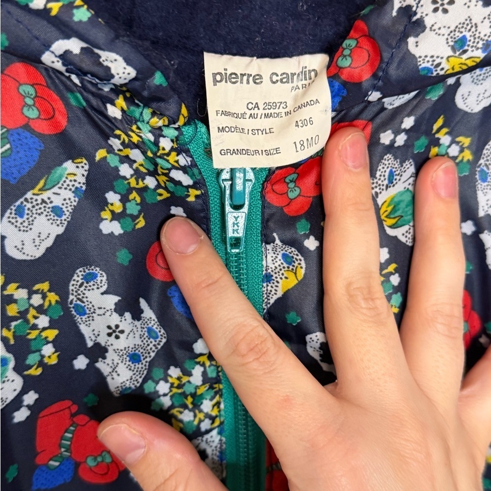 ❄️ Vintage Pierre Cardin Snowsuit – 18M – Retro Winter One-Piece! ❄️ - Picture 2 of 5